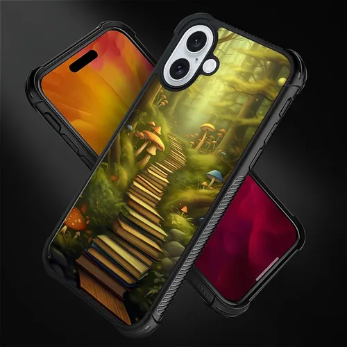 Vista 687 de Funda compatible con iPhone 15, diseño de elefantes africanos, diseño increíble a prueba de golpes, antiarañazos, carcasa trasera de policarbonato