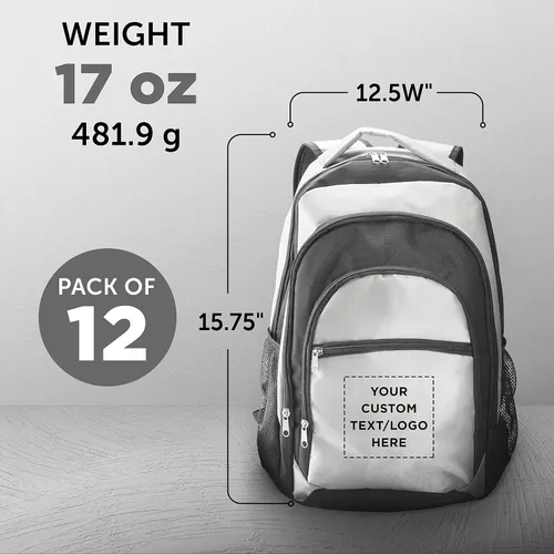 Vista 5 de Iron Peak - Mochilas multiusos, - Personalizado - Gris, Mochilas tradicionales