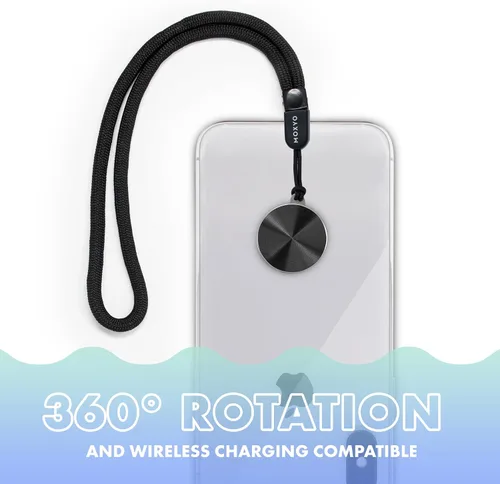 Vista 2 de Moxyo Zigi Band - Correa de muñeca ajustable para iPhone, Samsung, LG, Google, tabletas y accesorios, parche adhesivo para dispositivos Corazón
