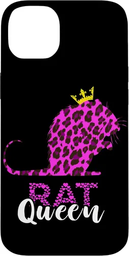 Vista 15 de Rat Queen Crown Leopard Mouse Rat Lover Rodent Rat Owner Case for iPhone 17