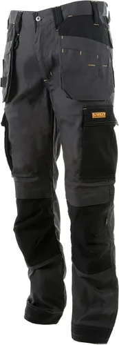 Vista 3 de DEWALT Barstow Pro-Stretch para hombre, ajuste delgado, bolsillo con funda, pantalones de trabajo