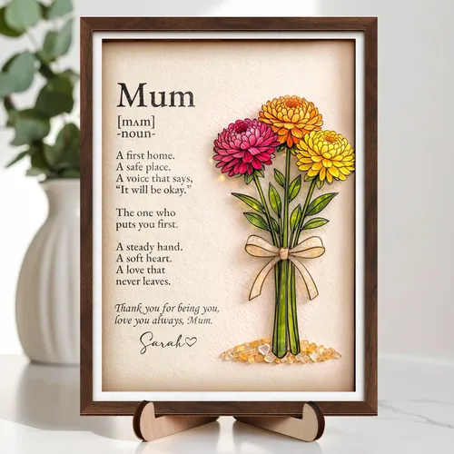 Vista 24 de Regalos personalizados de béisbol con texto en inglés «We Caught the Best Dad», regalos para el Día del Padre de parte del hijo, marco de madera