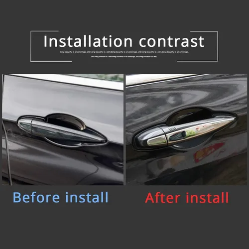 Vista 2 de 8 unids acero inoxidable puerta exterior manija cubierta accesorios para BMW X5 f15 2014-2018, X2 F47 2018, 2 series F45 F46