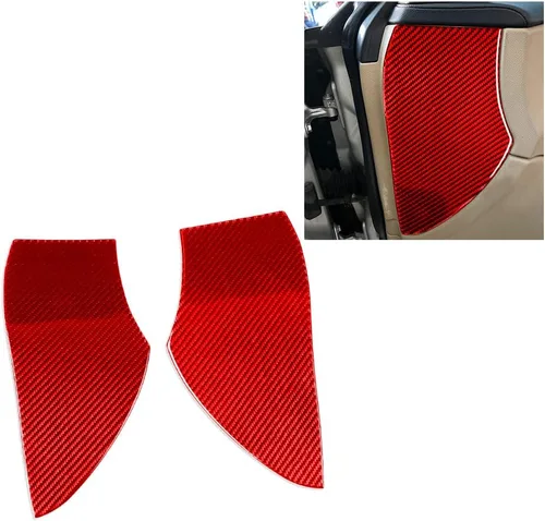Vista 10 de ontto Accesorios de coche Fibra de carbono Exterior Cuerpo Frente Decoración Pegatinas Fit para Mercedes-Benz CLS C219 2004-2009 Negro