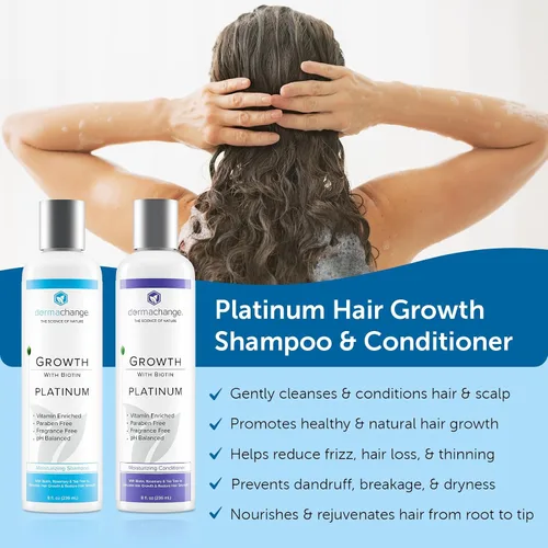 Vista 4 de Champú y acondicionador premium para crecimiento del cabello