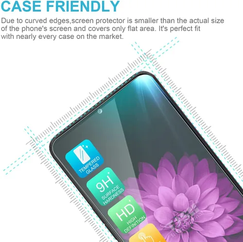 Vista 7 de TJS Funda compatible con Samsung Galaxy A23 5G 4G, con protector de pantalla de vidrio templado, soporte magnético de anillo de metal, protector