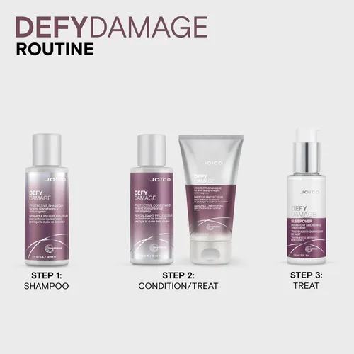 Vista 6 de Joico Defy Damage Protective Conditioner For Color-Treated Hair Strengthen Bonds & Preserve Hair Color With Moringa Seed Oil & Arginine