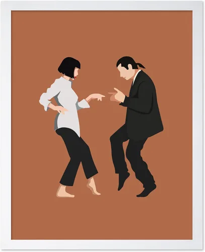 Vista 7 de Poster Master Póster de baile de pareja, impresión icónica de baile, arte moderno, arte moderno, arte pop, arte de película, regalo para hombres