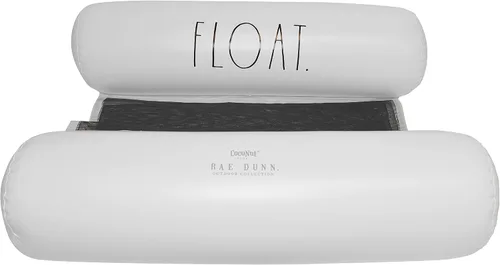 Vista 2 de Rae Dunn x CocoNut Float - Flotador de hamaca para adultos, tamaño adulto, inflable, flotador de silla de montar y silla de descanso, versátil