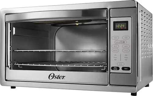 Vista 7 de Oster Freidora de aire de 10 funciones Horno tostador Horno Encimera