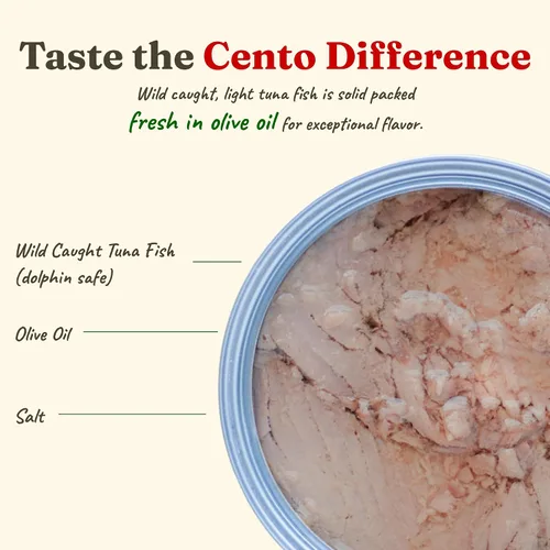 Vista 3 de CENTO ACEITE DE TONNO DE ATÚN, 5 OZ