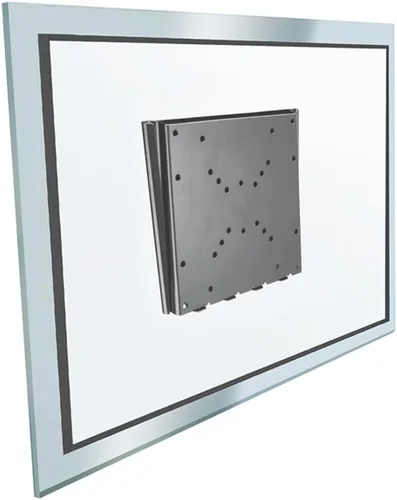 Vista 2 de Atdec TH-2250-VF Soporte de pared para TV ultradelgado con VESA 50x50/75x75/100x100/7.874x7.874 in para pantallas de hasta 110 libras, color negro
