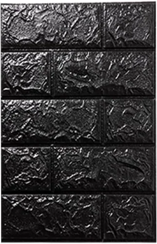 Vista 19 de Pegatinas 3D de pared de ladrillo autoadhesivas de espuma de 30.31 x 13.78 pulgadas, paneles de pared de ladrillo para sala de estar, TV de fondo
