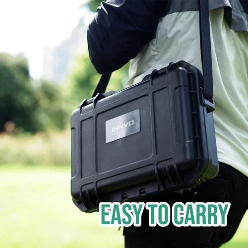 Vista 5 de INNVO Estuche rígido impermeable para DJI Mini 4K/Mini 2 y 2SE Negro