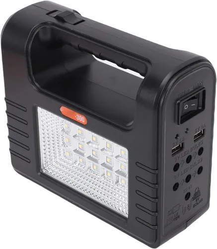 Vista 2 de Goshyda Solar Camping Lighting Kit with 3 Bulbs Portable Solar Generator