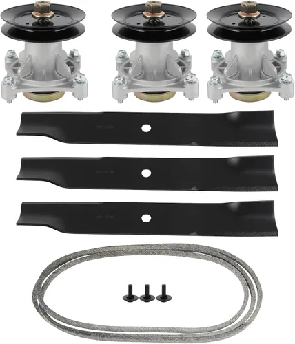 Vista 14 de SCITOO Kit de reconstrucción de cubierta, 42 piezas de cubierta de cortacésped compatible con Poulan Pro PP19A42 PB185A42 PB195H42LT PB20H42YT, 1