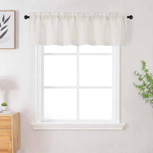 Vista 119 de Cortinas de lino para dormitorio y sala de estar de 96 pulgadas de largo, juego de 2 paneles, con bolsillo para cortinero, filtrado de luz, textura