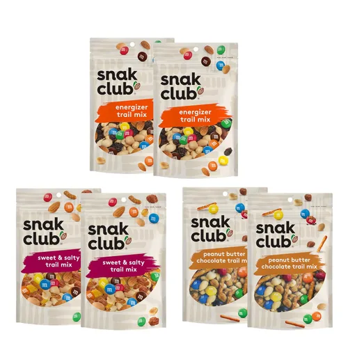 Vista 6 de Snak Club Asian Style Snack Mix, 6.75 onzas (paquete de 6)