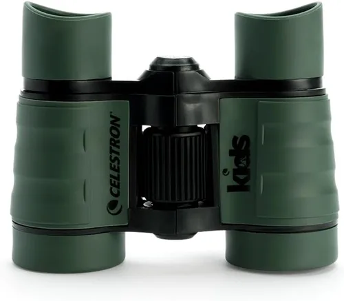 Vista 3 de Celestron Niños Deja que tu hijo explore el aire libre Binocular, verde (72044)