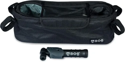 Vista 8 de BOB Gear Consola de manillar para cochecitos Duallie Jogging, color negro