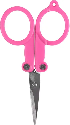 Vista 21 de JubileeYarn - Tijeras plegables de metal, oro rosa, 1 tijera