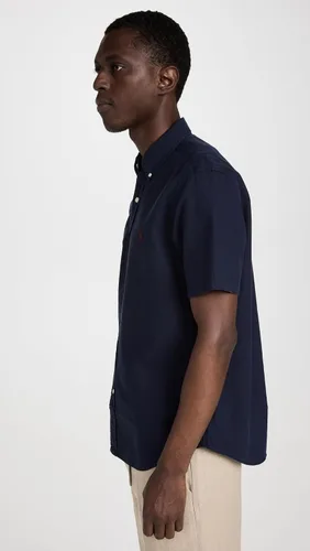 Vista 4 de Polo Ralph Lauren Camisa Oxford a cuadros de ajuste clásico para hombre