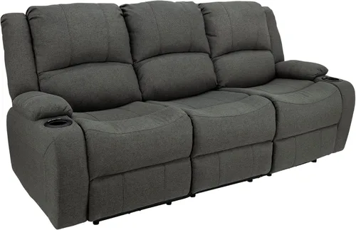 Vista 14 de RecPro Charles Powered - Asiento reclinable de pared para caravana de 80 pulgadas, color avena