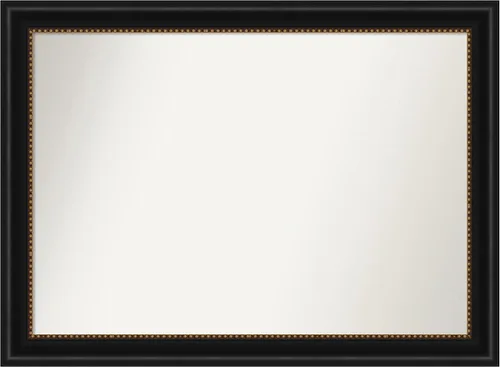 Vista 347 de Amanti Art Espejo personalizado, gran espejo de baño estrecho, espejo de pared o espejo de tocador de baño sobre el fregadero (24 x 24 pulgadas)