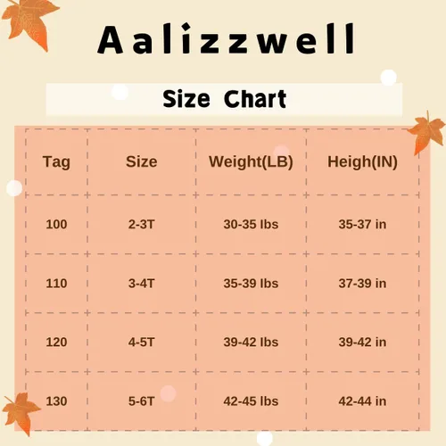 Vista 6 de Aalizzwell Ropa de otoño para niña pequeña, peplum tops y pantalones