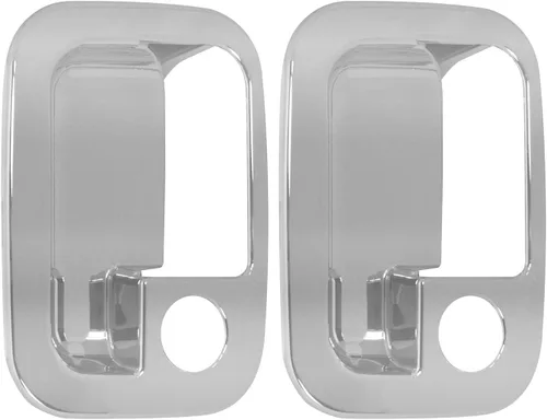 Vista 2 de GG Grand General 52003 Cubierta de plástico cromado para manija de puerta exterior para Pete 05+ y KW 05+