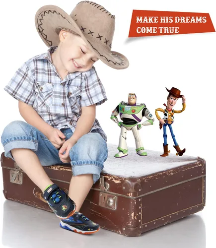 Vista 8 de Disney Pixar Toy Story - Tenis deportivos iluminados para niño, azulnaranja (niño pequeñoniño)