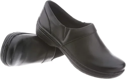 Vista 3 de KLOGS Calzado de mujer Mission diseño cerrado Zueco de enfermería, Negro, 8