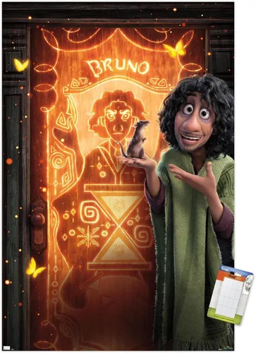 Vista 10 de Trends International Disney Encanto - Póster de pared de Bruno, 22.37 x 34.00 pulgadas, versión premium sin marco