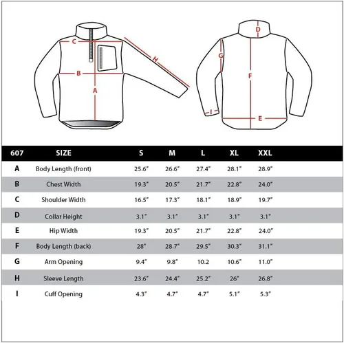 Vista 3 de Condor Tactical Quarter Zip Fleece Pullover Jacket