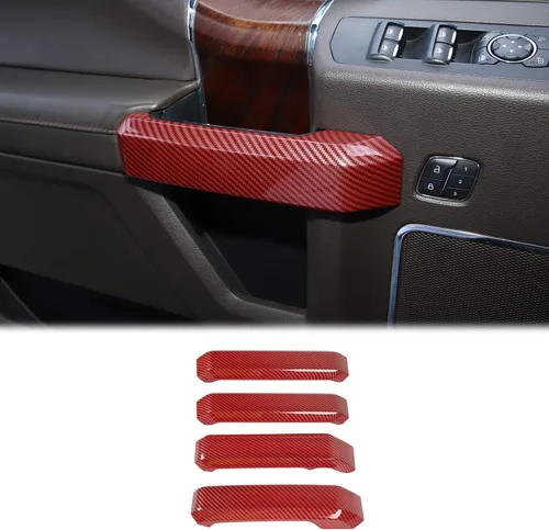 Vista 15 de Voodonala para F-150 2015-2020 Cubiertas de manija interior para puerta de Ford F150 2015-2020 Compatible con Ford F150 F250 F350