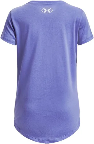 Vista 2 de Under Armour Camiseta de manga corta con estampado deportivo para niñas