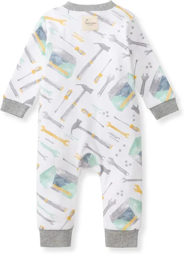 Vista 43 de Burt's Bees Baby - Pijama de una pieza para bebé, mameluco para dormir y jugar, algodón 100% orgánico, cremallera frontal
