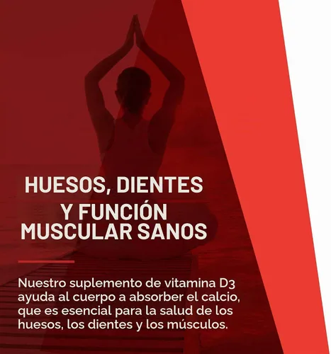 Vista 8 de PROTOCOL FOR LIFE BALANCE Vitamina D3 2,000 UI, 120 cápsulas blandas