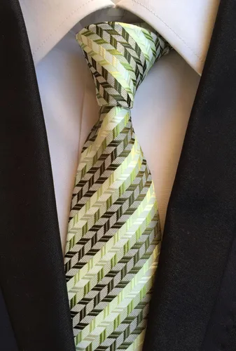 Vista 67 de WeiShang Lote de 6 corbatas clásicas de seda para hombre, corbatas tejidas jacquard