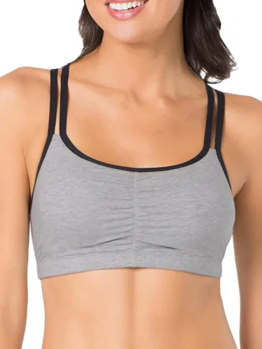 Vista 2 de Fruit of the Loom 2-Pack, front-close espalda cruzada Sport Bras