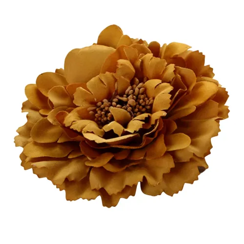 Vista 12 de Pinza para el pelo de flor de peonía bohemia, azul, accesorios para el cabello, mujer
