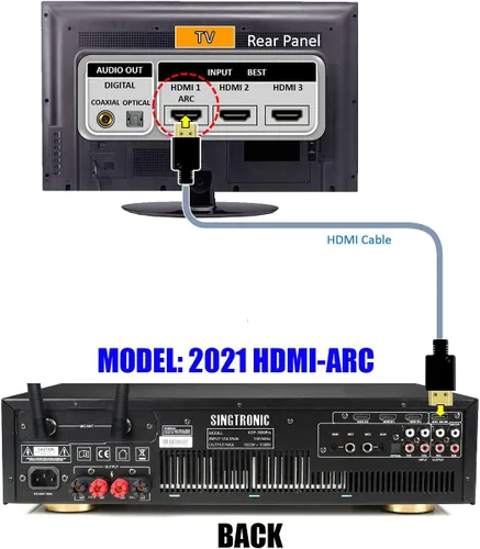 Vista 2 de SINGTRONIC Paquete completo de sistema de karaoke profesional de 4000 WATTS Canciones ilimitadas de YouTube gratis