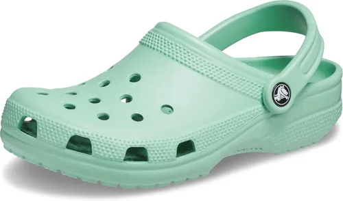 Vista 39 de Zuecos Crocs clásicos con diseño de teñido anudado marmoleado para mujer