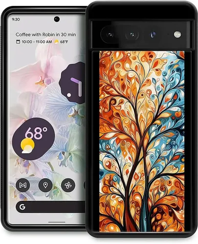 Vista 93 de Compatible con Google Pixel 4A 5G Mobile Case Creative Acrylic Panel trasero Silicona Protección Grip especialmente diseñado para Google Pixel 4A 5G
