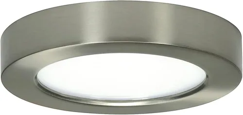 Vista 3 de Satco S29320 - Montaje empotrado LED de transición en acabado blanco, 1.00 pulgadas, 5.5 pulgadas