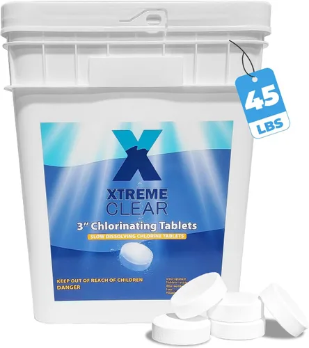 Vista 14 de XtremeClear Tabletas de Cloro de 1" para Piscina, Jacuzzi y Spa Elimina Bacterias y Algas Desinfectante Hace el Agua Limpia y Cristalina