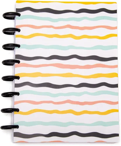 Vista 128 de Talia - Cuadernos de notas con tapas, planificador, personalizables, (Rosa de los 90, Junior (5.5 pulgadas x 8.5 pulgadas))