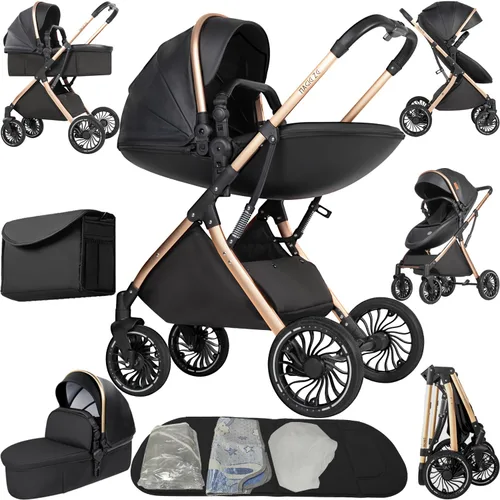 Vista 25 de Cochecito de bebé 2 en 1, cochecito convertible, cochecito estándar reversible, cochecito de bebé portátil, cochecito de bebé, cochecito plegable