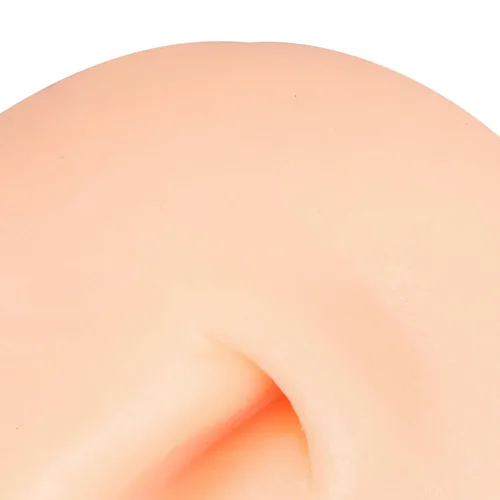 Vista 8 de Modelo de entrenamiento de práctica de piercing de ombligo falso de silicona Realistic Body Part, Navel Display Model for Acupuncture Jewelry