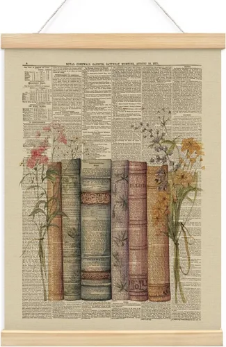 Vista 19 de Wheatwin Decoración de habitación de niñas, colgador de póster de madera para bebé, coqueta de lazo rosa, decoración de pared femenina de moda, 12 x